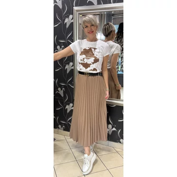 Rakott szoknya camel