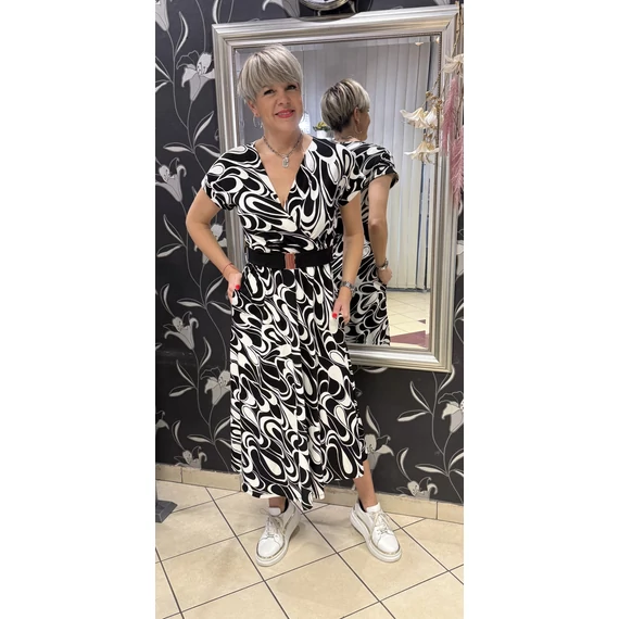 Lolita ruha fekete fehér