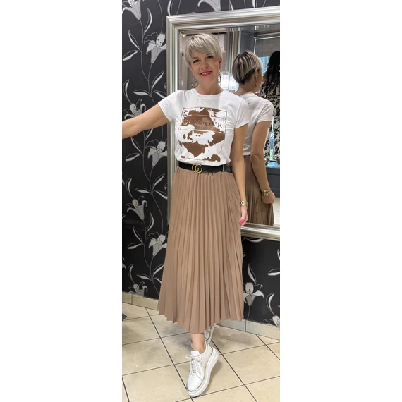 Rakott szoknya camel